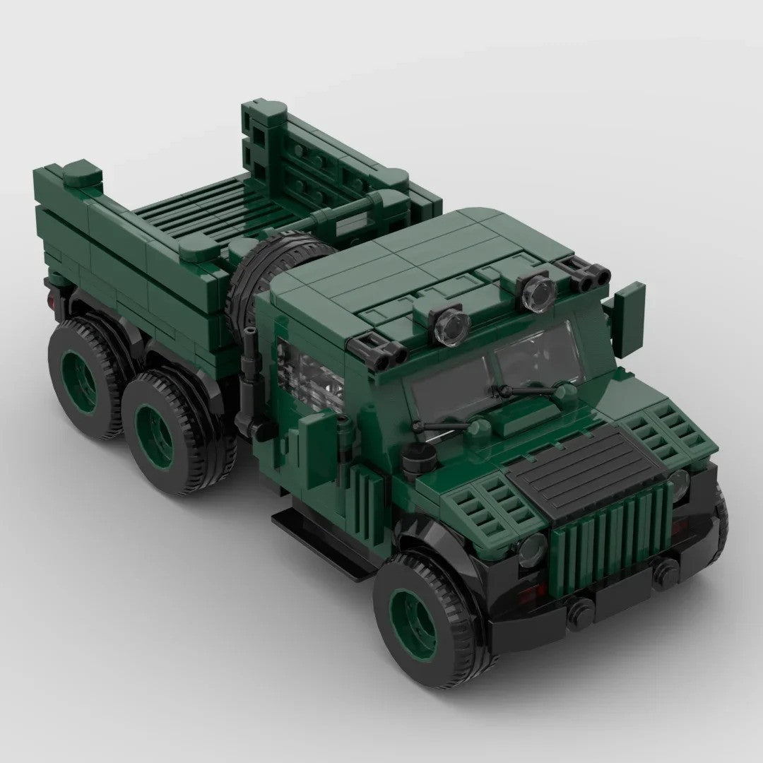 Military Armored Soldier Vehicle Truck Car For LEGO Building Block Brick Toy