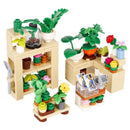 MOC City Food Stall Call Box Street Trolley for Lego Sets Building Blocks Set
