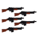Military Soldier MOC WW2 Gun Arms 98K PPSH For LEGO Building Blocks Brick Toy