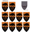 Medieval Military Knights Wolf Shield Armor For LEGO Building Blocks Brick Toy