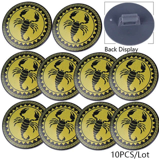 Medieval Military Knights Shields Middle Age For LEGO Building Blocks Brick Toy