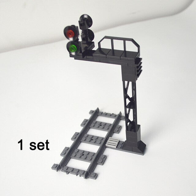 City Train Bridge Traffic Light for Lego Kit Building Blocks Sets DIY - 14 types