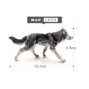 1pc Wolf Deer Leopard Alpaca Koala Antelope Animal Miniature Art Toy Figure Doll