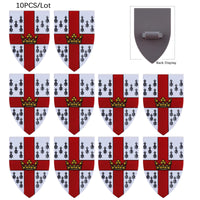 Medieval Military Knights Shields Middle Age For LEGO Building Blocks Brick Toy