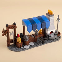 MOC Medieval Military Castle Siege Weapons War Army Knights For LEGO Building Blocks Set