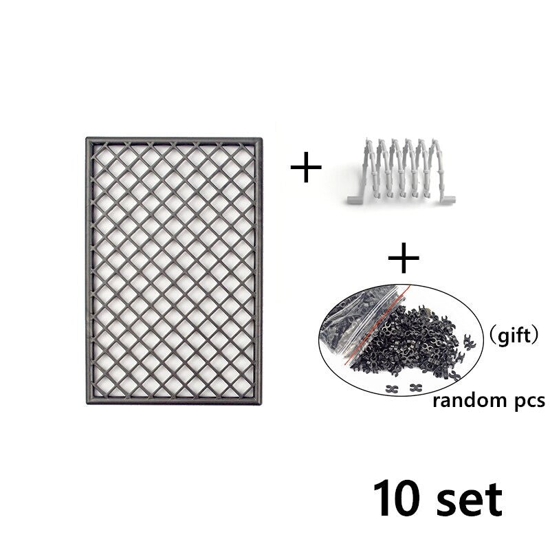 Military Base Barbed wire Fence Army Isolation Figures Building Blocks Toy DIY