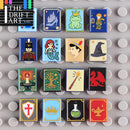 MOC Fairy Tale Books Fantasy Wizard Witch City Building Blocks Bricks Toy DIY