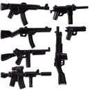 Military Soldier MOC WW2 Gun Arms 98K PPSH For LEGO Building Blocks Brick Toy