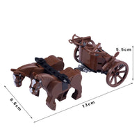 MOC Medieval Military Castle Siege Weapons War Army Knights For LEGO Building Blocks Set