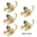 MOC Animal Monkey Ape Anglerfish Dragon Fish for LEGO Sets Building Block Set
