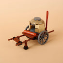 MOC Notice Board Bonfire Stove Medieval Town Street For LEGO Building Blocks Set
