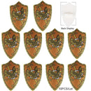 Medieval Military Knights Shields Middle Age For LEGO Building Blocks Brick Toy