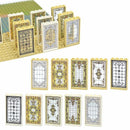 Church Window 57895 60596 1x4x6 House Parts for LEGO Sets Building Block Sets