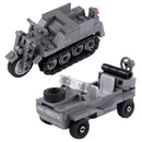 WW2 Military Tank Army Soldier Vehicle Car For LEGO Building Blocks Brick Toy