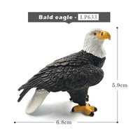 1pc Simulation turkey bird Chicken Farm Animal Miniature Art Toy Figure Doll