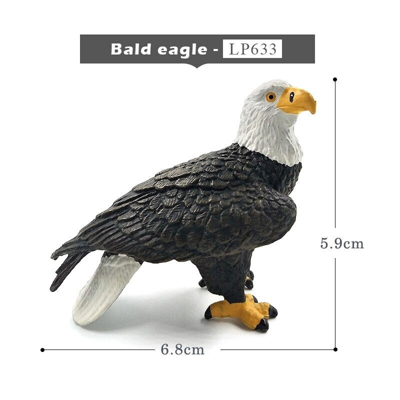 1pc Simulation turkey bird Chicken Farm Animal Miniature Art Toy Figure Doll