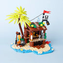 MOC Notice Board Bonfire Stove Medieval Town Street For LEGO Building Blocks Set