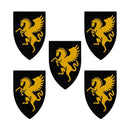 Medieval Military Knights Wolf Shield Armor For LEGO Building Blocks Brick Toy