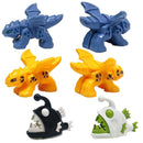 MOC Animal Anglerfish Dragon Midnight Zone Fish for LEGO Sets Building Block Set