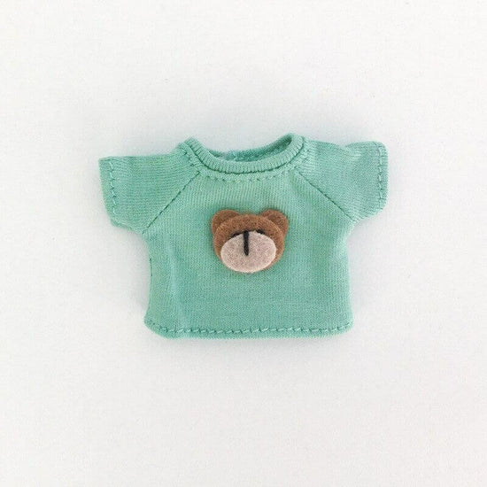 Clothes - Bear Long Sleeve Shirt For 1:12 BJD doll OB Obitsu 11 Ymy Toy