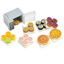 City Food Hamburger Fries Cake Chocolate Pizza  for Lego Building Blocks Set DIY