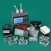 Computer Console Phone Tablet MOC TV City for Lego Building Blocks Sets DIY