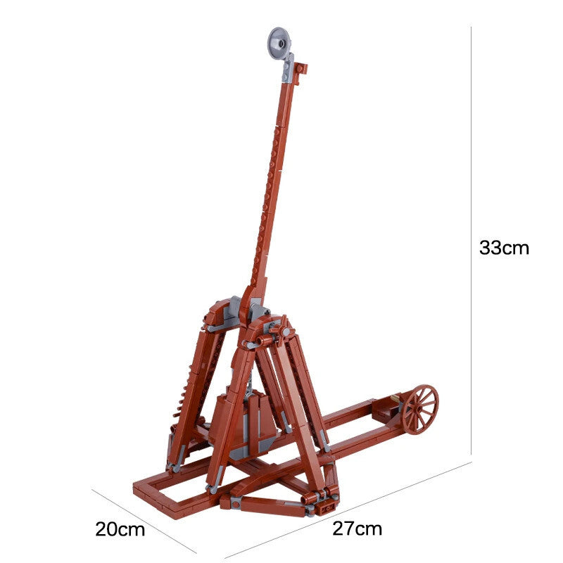 MOC Medieval Military Castle Siege Weapons War Army Knights For LEGO Building Blocks Set
