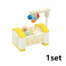 City Baby Stroller Furniture Baby Carriage for Lego Building Blocks Sets DIY