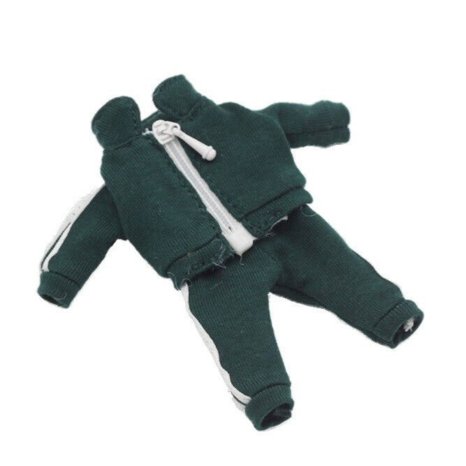 Clothes - Sportswear Tracksuit Outfit For 1:12 BJD doll OB Obitsu 11 Ymy Toy