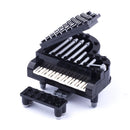 MOC City House Furniture Piano TV Sofa Parts for Lego Sets Building Blocks Set