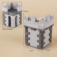 MOC Medieval Military Castle Siege Weapons War Army Knights For LEGO Building Blocks Set