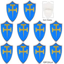 Medieval Military Knights Shields Middle Age For LEGO Building Blocks Brick Toy