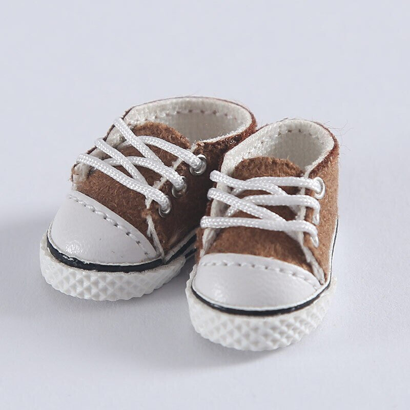 Accessories - Casual canvas Laces shoes For 1:12 BJD doll OB Obitsu 11 Ymy Toy