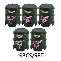 Military Oil Drum Fuel Tank Army War Scene For LEGO Building Blocks Brick Toy