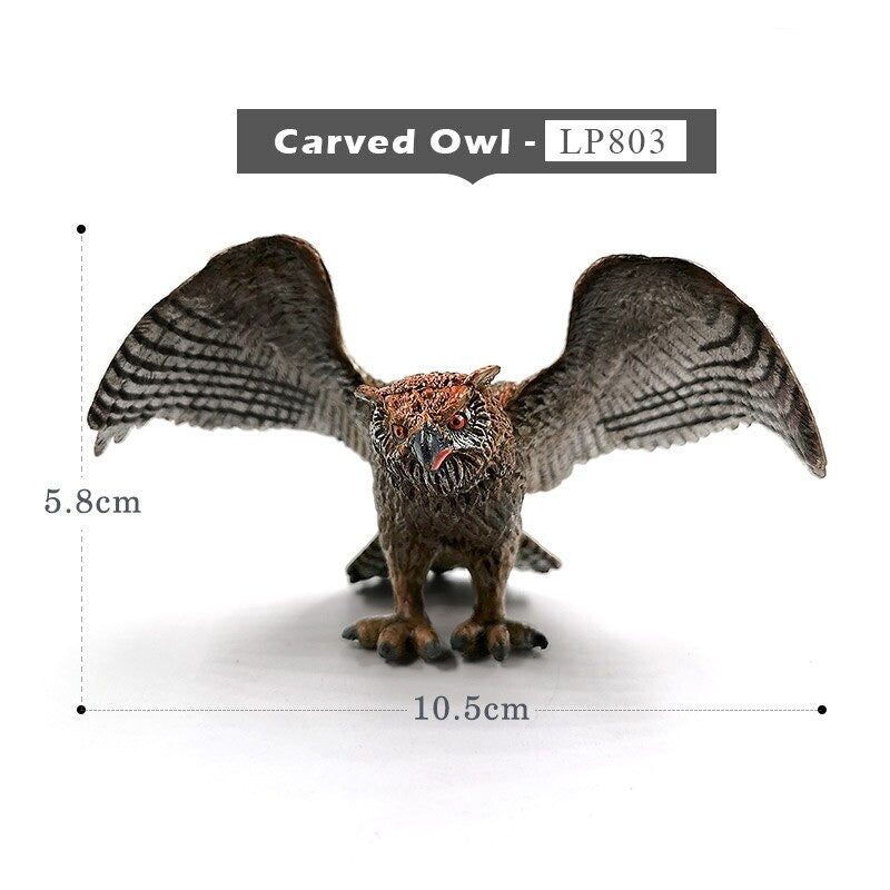 1pc Simulation turkey bird Chicken Farm Animal Miniature Art Toy Figure Doll