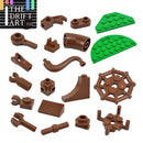 MOC Tree Branches Trunk Plant 65473 4733 for Lego Sets Building Blocks Sets DIY
