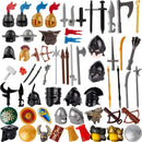 Medieval Military Castle Rider Knights Soldier For LEGO Building Block Brick Toy