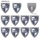 Medieval Military Knights Shields Middle Age For LEGO Building Blocks Brick Toy
