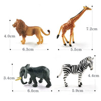 1pc Lizard Centipede Snake Squirrel Jungle Animal Miniature Art Toy Figure Doll