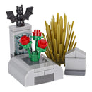 MOC Ghost Head Halloween Green Evil Spirits Pumpkin For LEGO Building Blocks Set