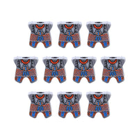Medieval Military Knights Wolf Shield Armor For LEGO Building Blocks Brick Toy