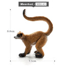 1pc Ostrich Meerkat Okapi Swan Crocodile Animal Miniature Art Toy Figure Doll