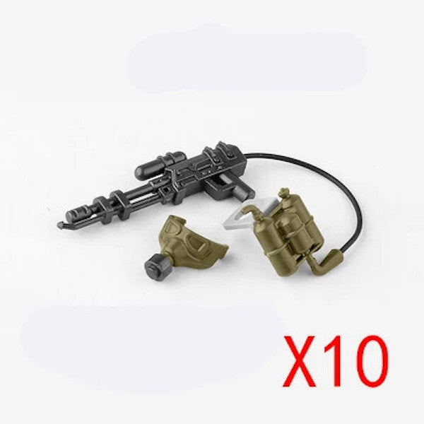 Military Solider Figures Helmets Mask weapon For LEGO Building Blocks Brick Toy