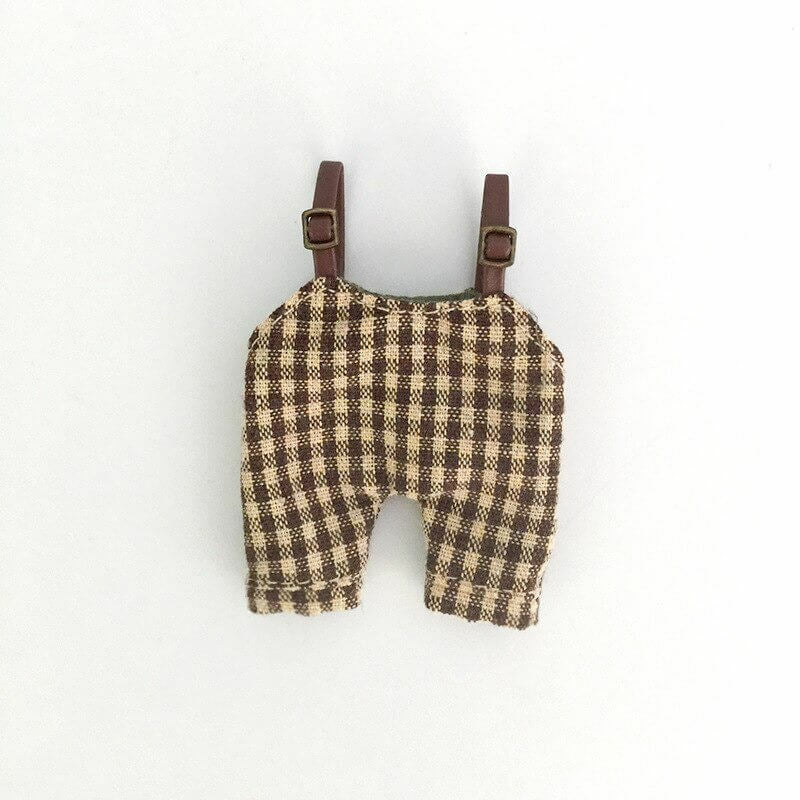 Clothes -  Overalls Strap Denim Trousers For 1:12 BJD doll OB Obitsu 11 Ymy Toy