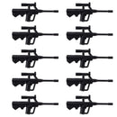 Military Soldier MOC WW2 Gun Arms 98K PPSH For LEGO Building Blocks Brick Toy