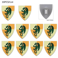 Medieval Military Knights Shields Middle Age For LEGO Building Blocks Brick Toy