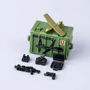 Military Oil Drum Fuel Tank Army War Scene For LEGO Building Blocks Brick Toy