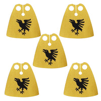 Medieval Military Officer Cape Lion Knights Fur Cloak For LEGO Building Blocks Brick Toy