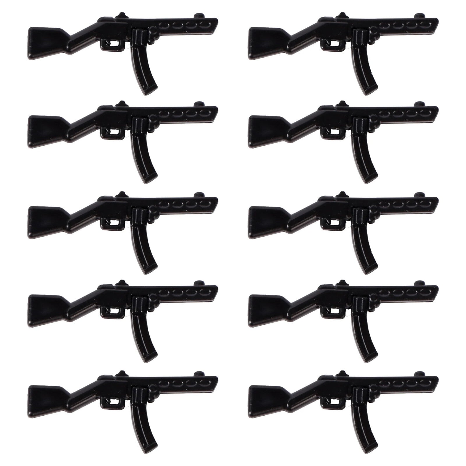 Military Soldier MOC WW2 Gun Arms 98K PPSH For LEGO Building Blocks Brick Toy