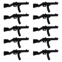 Military Soldier MOC WW2 Gun Arms 98K PPSH For LEGO Building Blocks Brick Toy